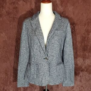 Tommy Hilfiger Blue Gray Blazer